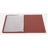 Olympia Faux Leather Menu Cover A4 Burgundy