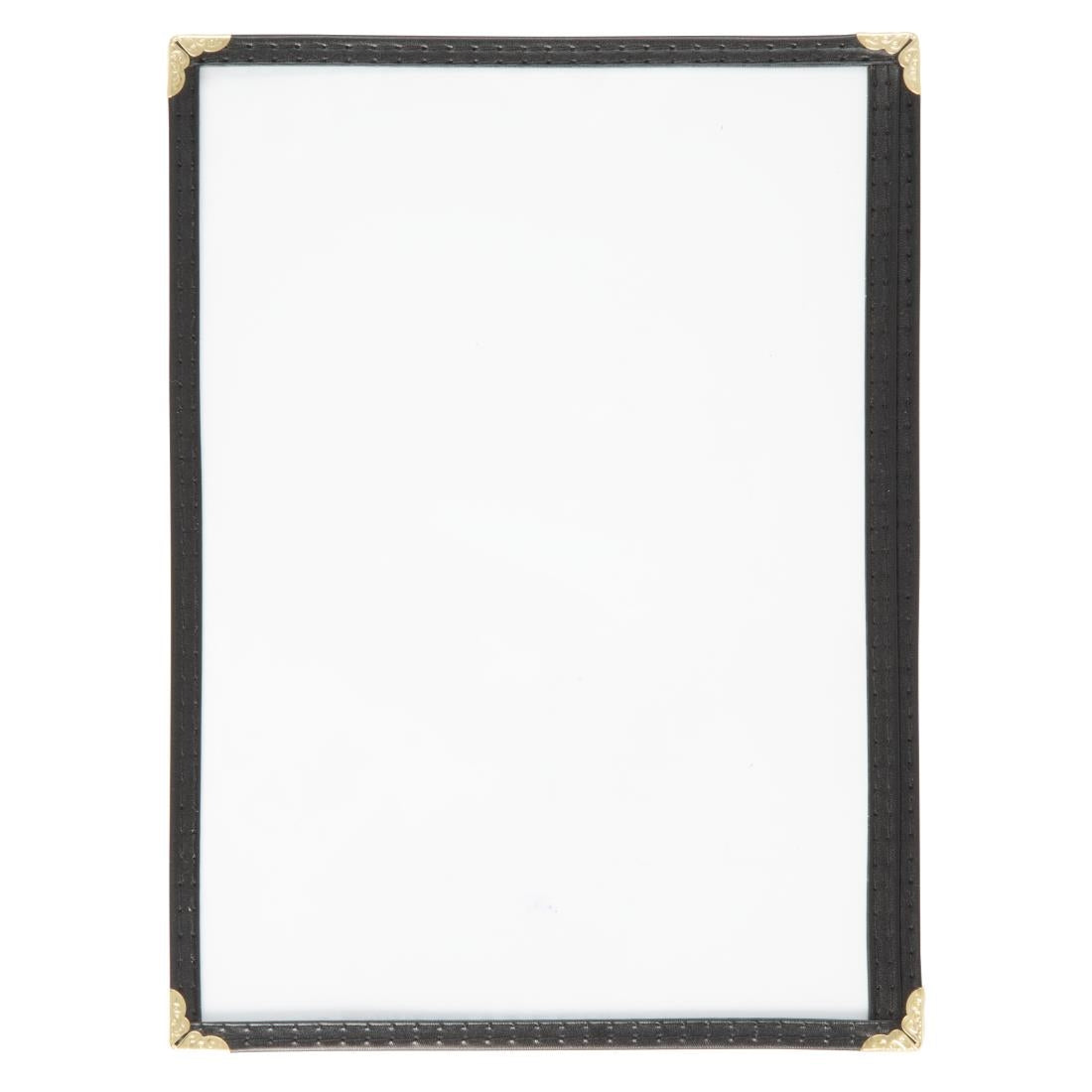 Olympia American Style Menu Cover Black A5