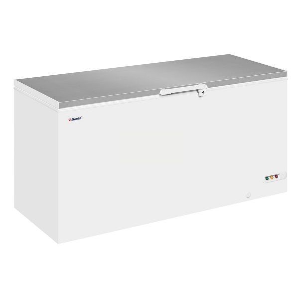 Elcold EL61SS Stainless Steel Solid Lid Chest Freezer  607 Litres