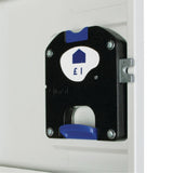 Elite Six Door Coin Return Locker Green