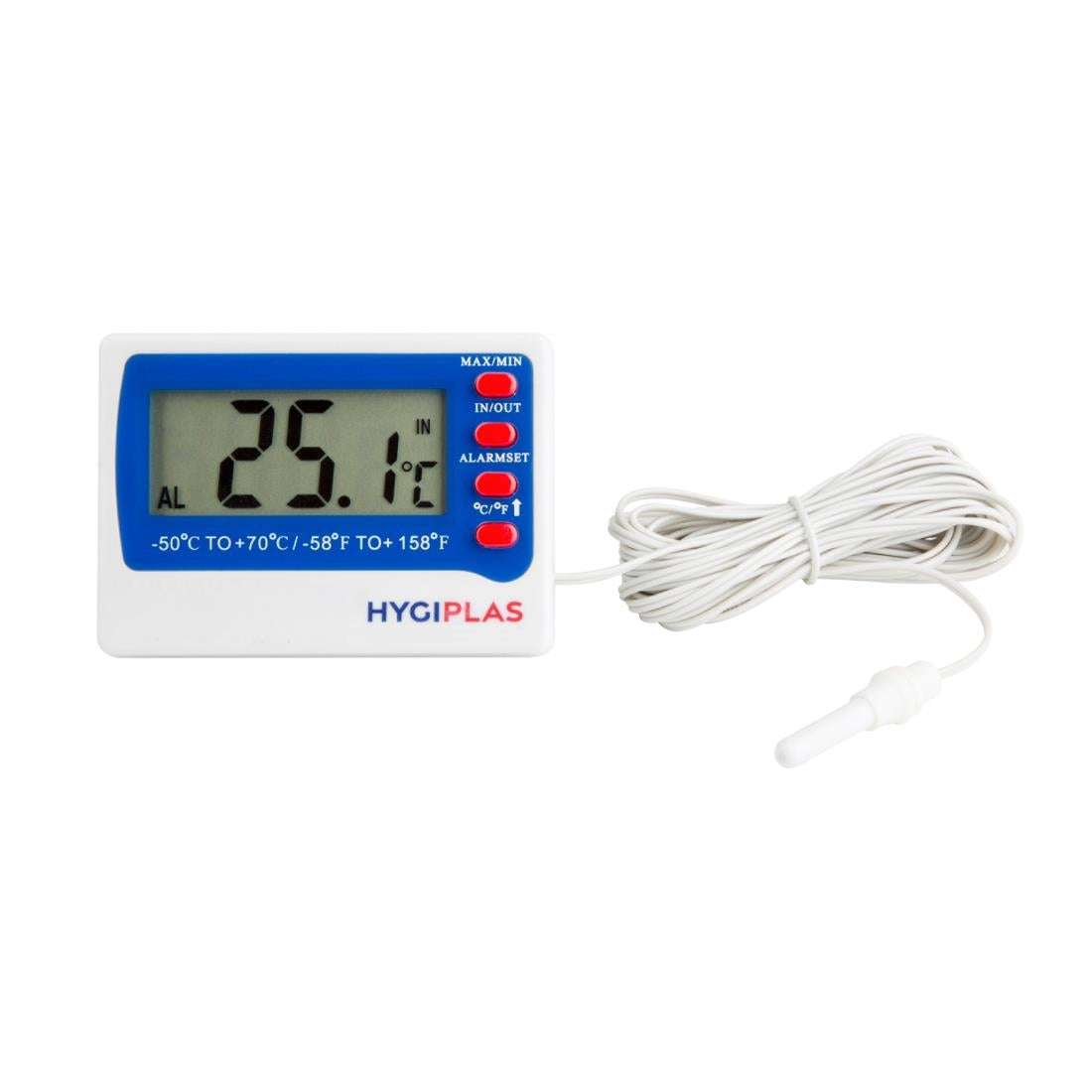 Hygiplas Digital Fridge Freezer Thermometer