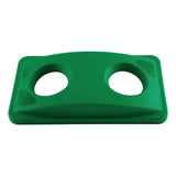 Rubbermaid Bottle Green Lid for Slim Jim Bin