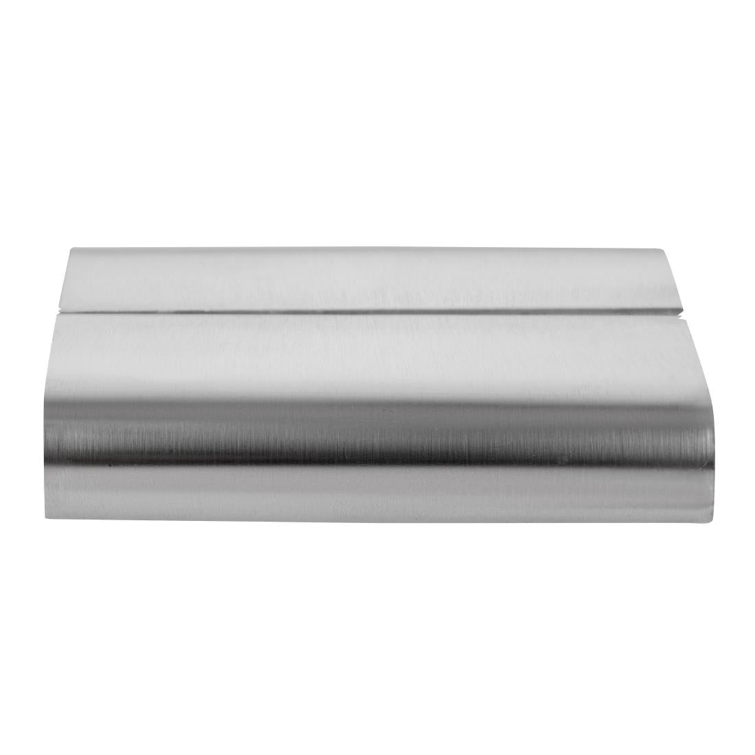 Olympia Curved Stainless Steel Menu Card Holder