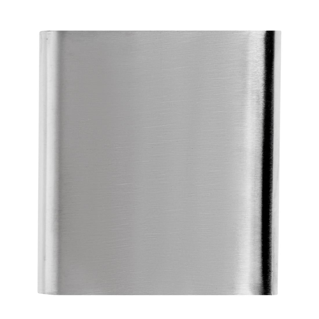 Olympia Curved Stainless Steel Menu Card Holder