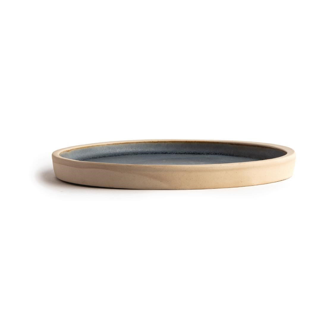 Olympia Canvas Flat Plates Blue Granite 180mm (6 Pack)