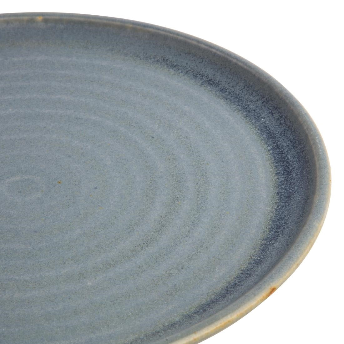 Olympia Canvas Small Rim Plates Blue Granite 265mm (6 Pack)
