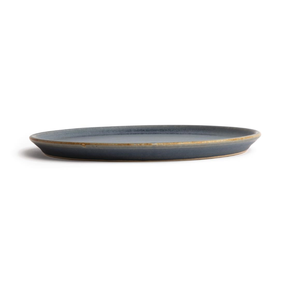 Olympia Canvas Small Rim Plates Blue Granite 265mm (6 Pack)