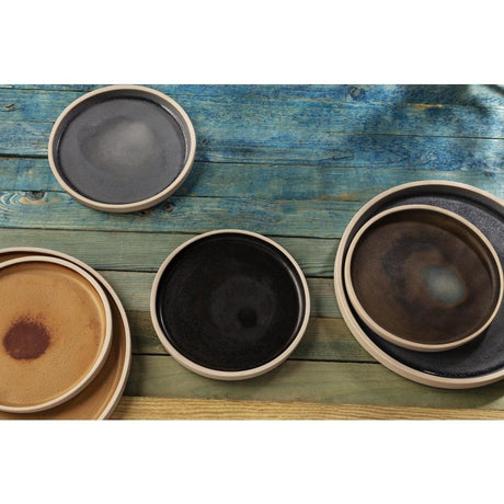 Olympia Canvas Flat Plates Sienna Rust 250mm (6 Pack)