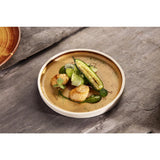 Olympia Canvas Flat Plates Sienna Rust 180mm (6 Pack)