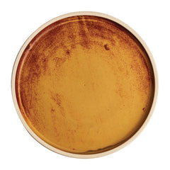 Olympia Canvas Flat Plates Sienna Rust 250mm (6 Pack)