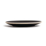 Olympia Canvas Concave Plate Delhi Black 270mm (Pack of 6)