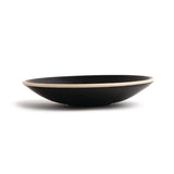 Olympia Canvas Shallow Tapered Bowls Delhi Black 200mm (6 Pack)