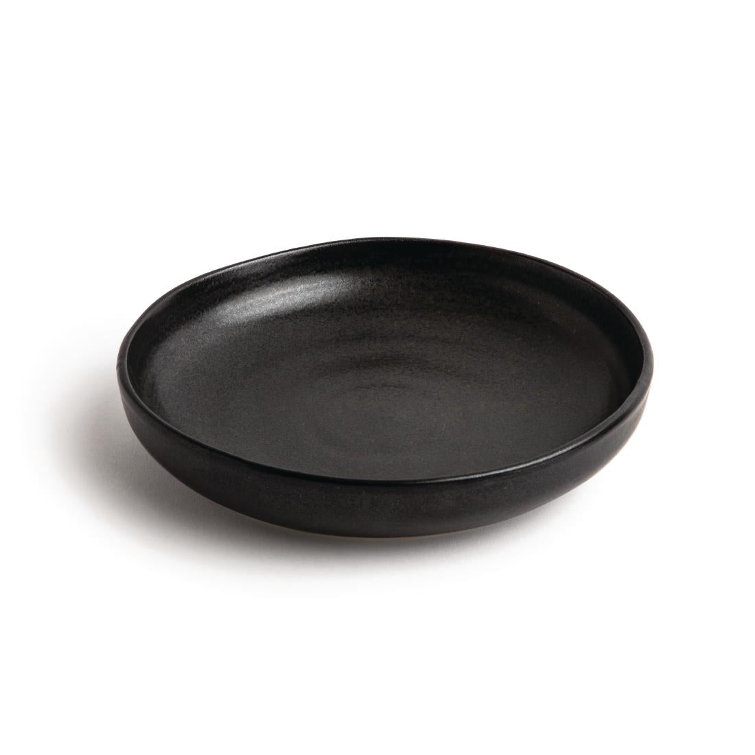Olympia Canvas Coupe Bowls Delhi Black 230mm (6 Pack)
