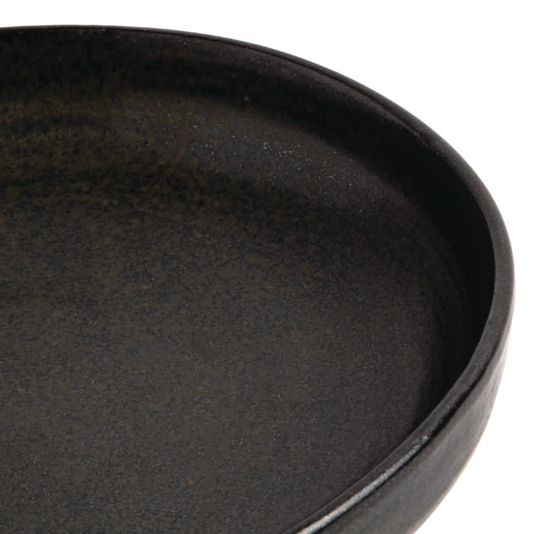 Olympia Canvas Coupe Bowls Delhi Black 230mm (6 Pack)