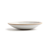 Olympia Canvas Shallow Tapered Bowls Murano White 200mm (6 Pack)