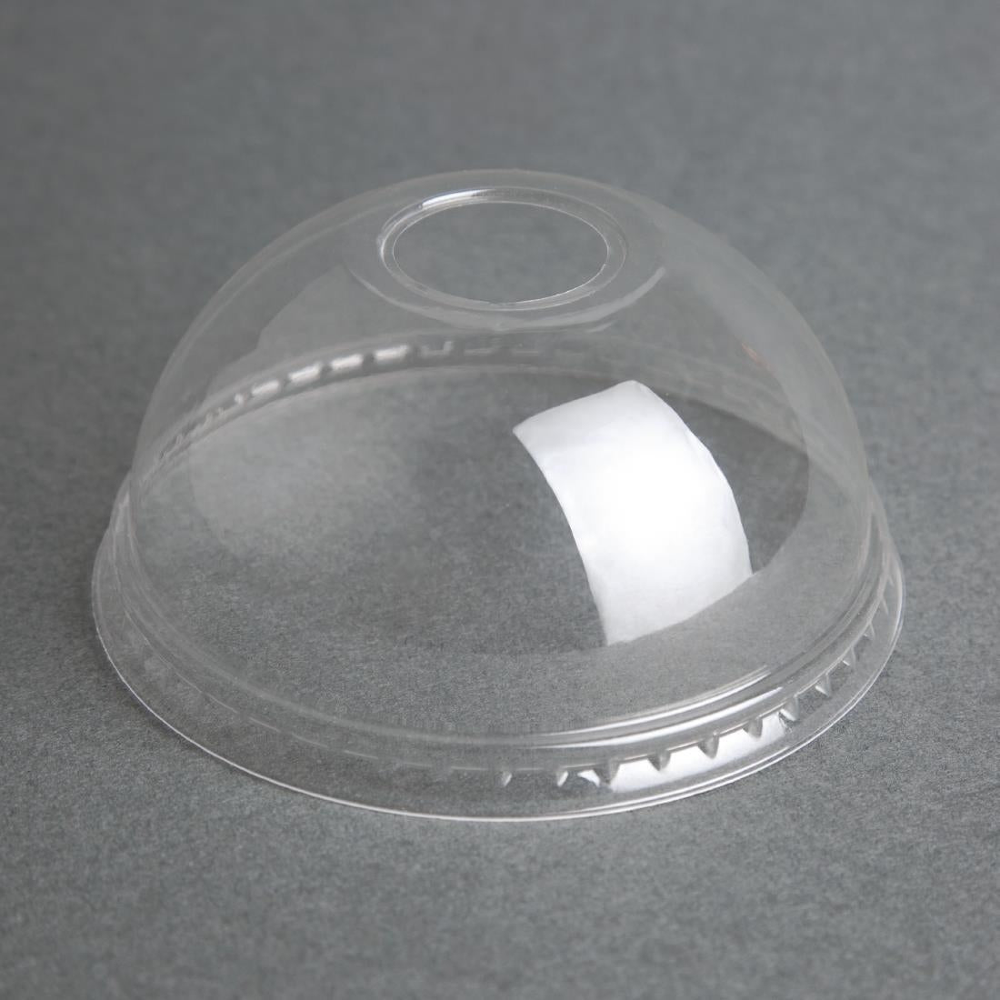 Fiesta Compostable PLA Cold Cup Domed Lids 12oz / 16oz / 20oz (1000 Pack)