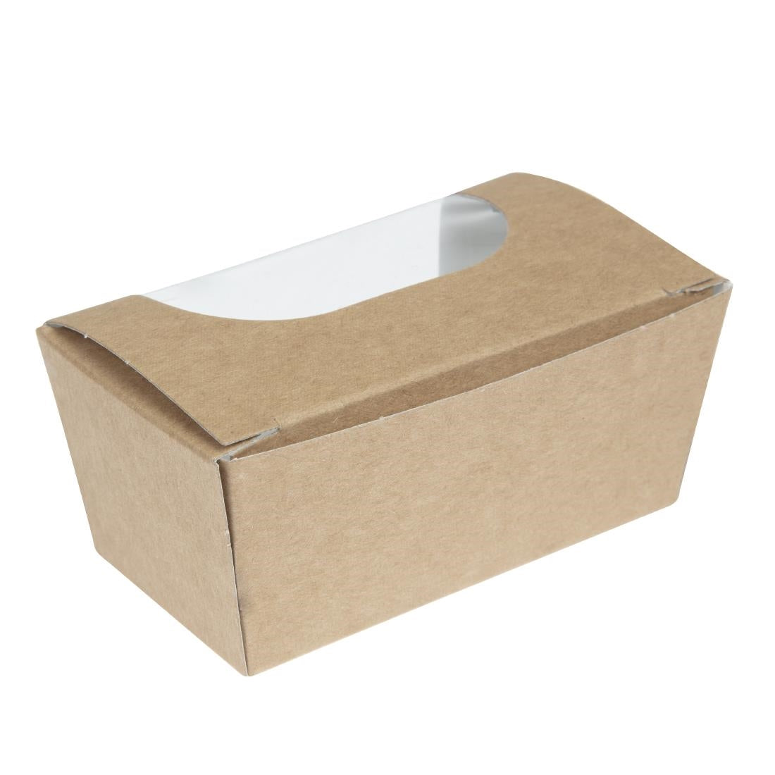 Colpac Compostable Kraft Cake Boxes with Window Small (500 pack)