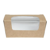 Colpac Compostable Kraft Cake Boxes with Window Small (500 pack)