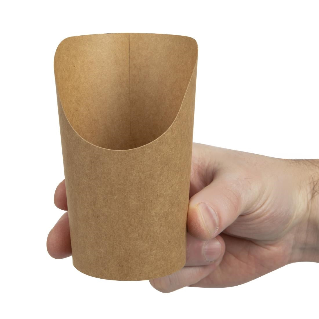 Colpac Recyclable Kraft Tortilla Wrap Scoops (1000 pack)