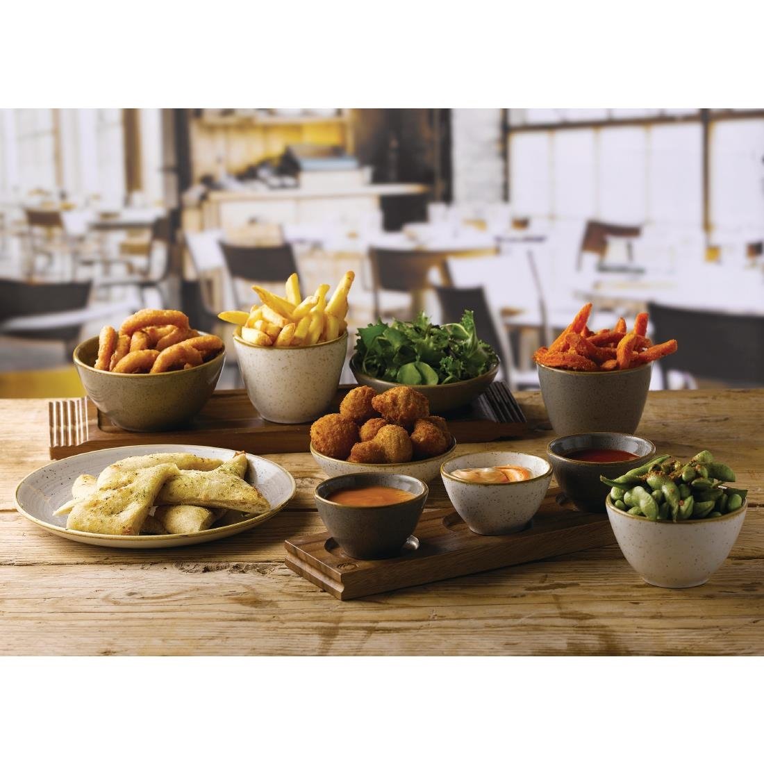 Churchill Stonecast Round Coupe Plate Barley White 200mm (12 Pack)