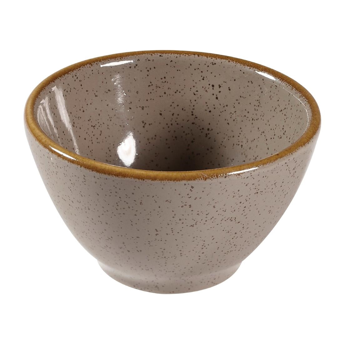 Churchill Stonecast Dip Pots Grey 4oz 85mm (24 Pack)