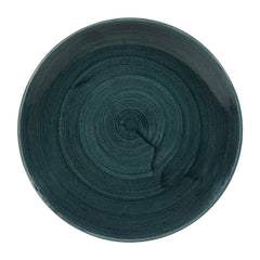 Churchill Stonecast Patina Coupe Plates Rustic Teal 217mm (12 Pack)