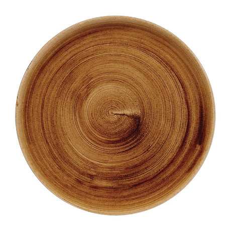 Churchill Stonecast Patina Coupe Plates Vintage Copper 324mm (6 Pack)