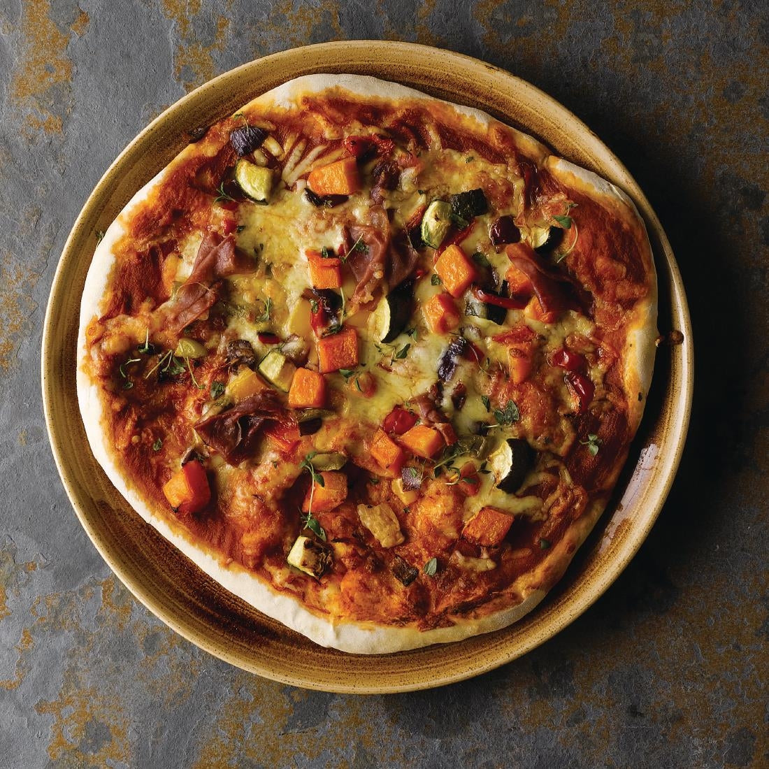 Churchill Stonecast Patina Organic Round Plates Vintage Copper 286mm (12 Pack)