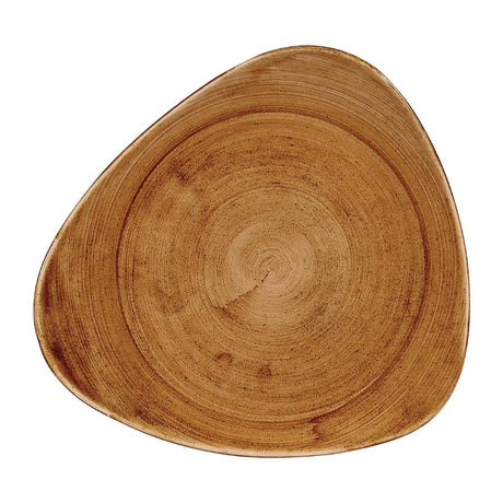 Churchill Stonecast Patina Triangular Plates Vintage Copper 311mm (6 Pack)
