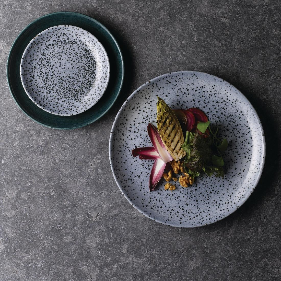 Churchill Stonecast Patina Coupe Bowls Rustic Teal 40oz 248mm (12 Pack)