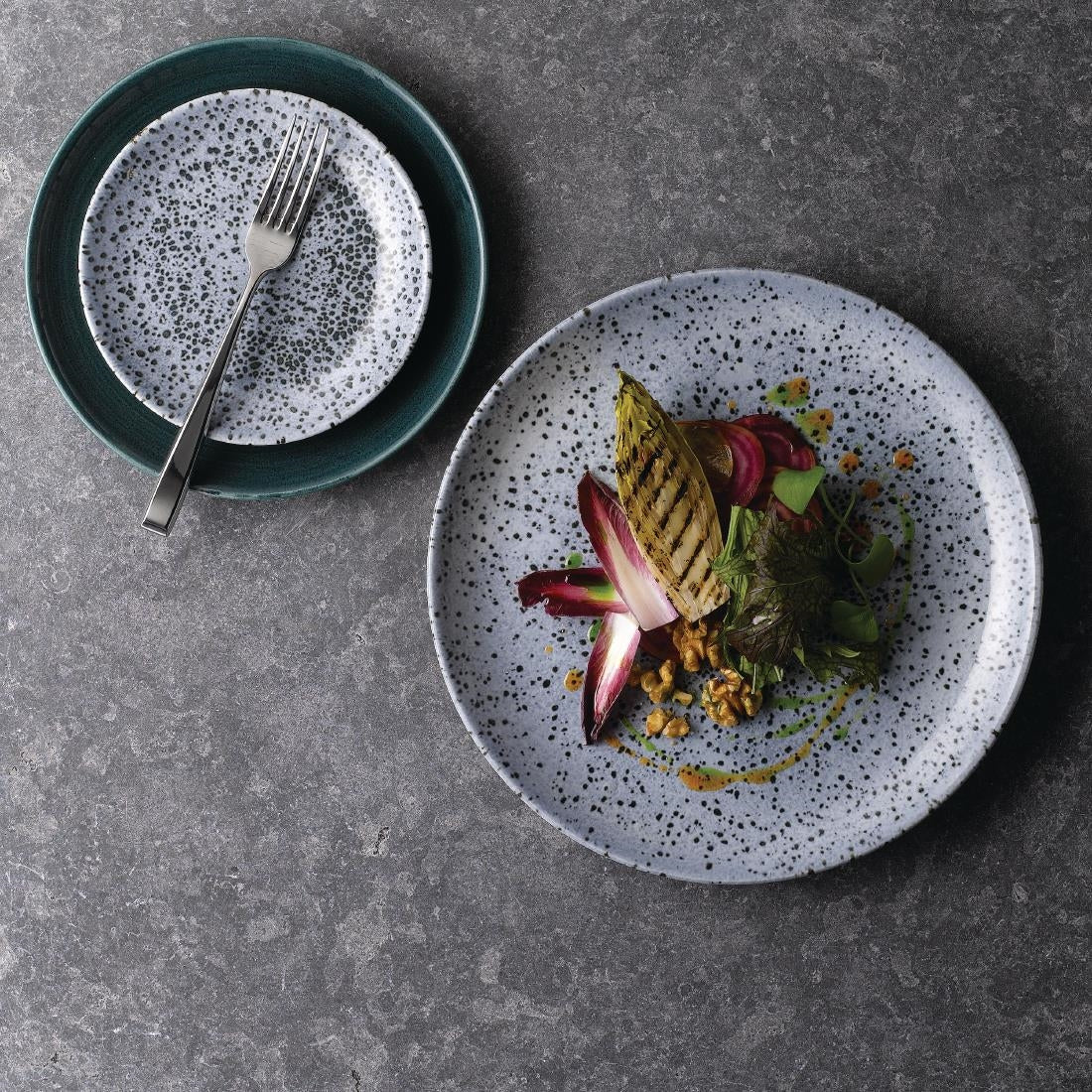 Churchill Stonecast Patina Coupe Bowls Rustic Teal 40oz 248mm (12 Pack)