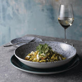 Churchill Stonecast Patina Coupe Bowls Rustic Teal 40oz 248mm (12 Pack)