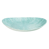 Churchill Stone Oval Coupe Plates Aquamarine 270 x 229mm (12 Pack)