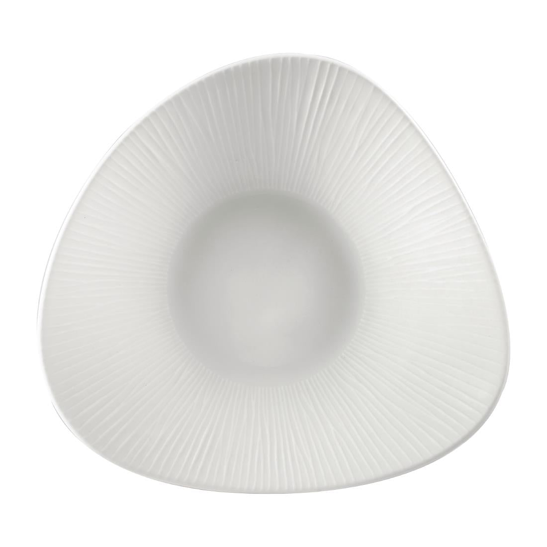 Churchill Bamboo Triangle Shallow Bowls 210mm (12 Pack)