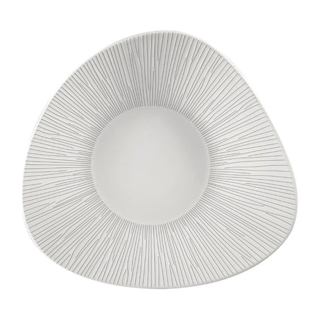 Churchill Bamboo Triangle Shallow Bowls 272mm (12 Pack)