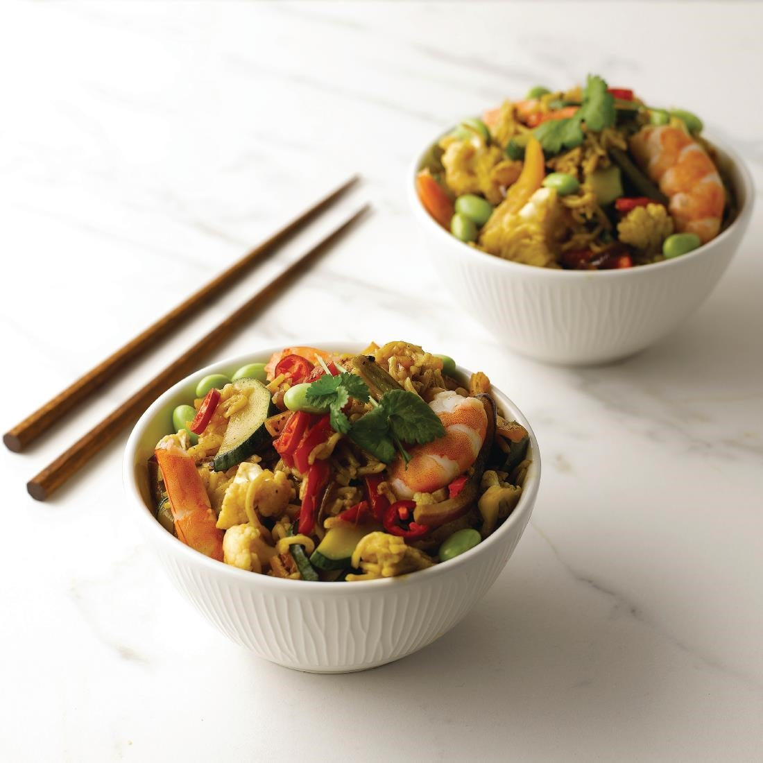 Churchill Bamboo Snack Bowls 130mm 14oz (12 Pack)