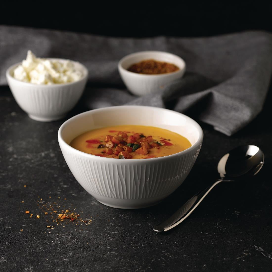 Churchill Bamboo Dip Pots 85mm 4oz (24 Pack)