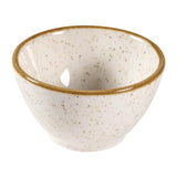 Churchill Stonecast Dip Pots Barley White 2oz 70mm (24 Pack)