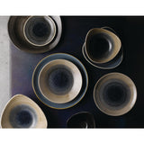 Churchill Stonecast Aqueous Coupe Plates Bayou Taupe 165mm (12 Pack)