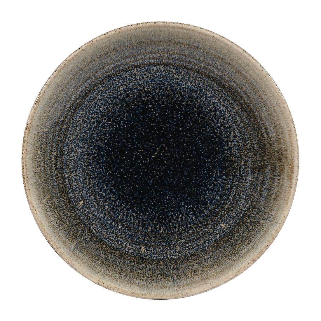 Churchill Stonecast Aqueous Coupe Plates Bayou Taupe 165mm (12 Pack)