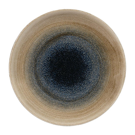 Churchill Stonecast Aqueous Coupe Plates Bayou Taupe 217mm (12 Pack)