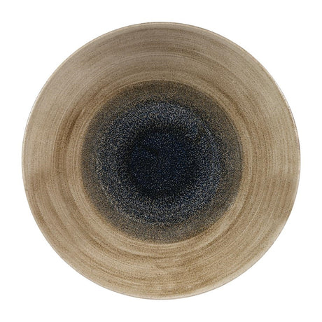 Churchill Stonecast Aqueous Deep Coupe Plates Bayou Taupe 281mm (12 Pack)