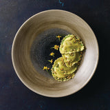 Churchill Stonecast Aqueous Deep Coupe Plates Bayou Taupe 255mm (12 Pack)