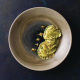 Churchill Stonecast Aqueous Deep Coupe Plates Bayou Taupe 281mm (12 Pack)