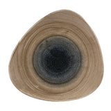 Churchill Stonecast Aqueous Triangular Plates Bayou Taupe 311mm (6 Pack)
