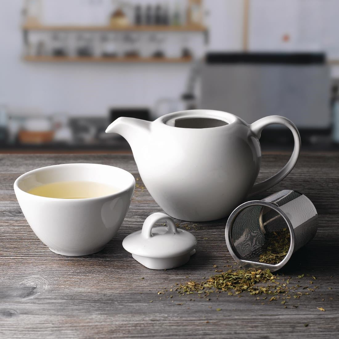 Churchill Profile Dip Pots White 2oz 70mm (12 Pack)