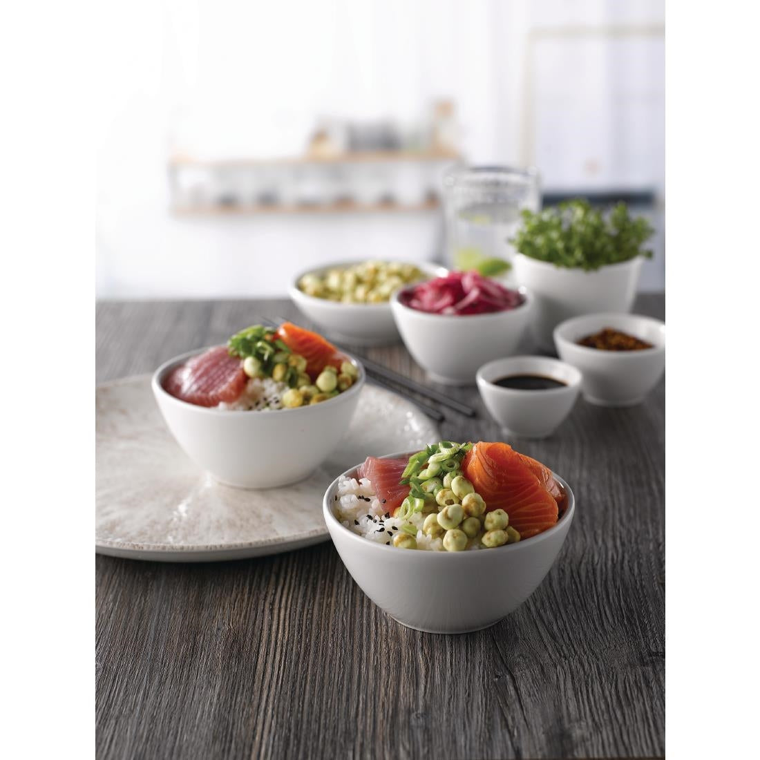 Churchill Profile Dip Pots White 2oz 70mm (12 Pack)