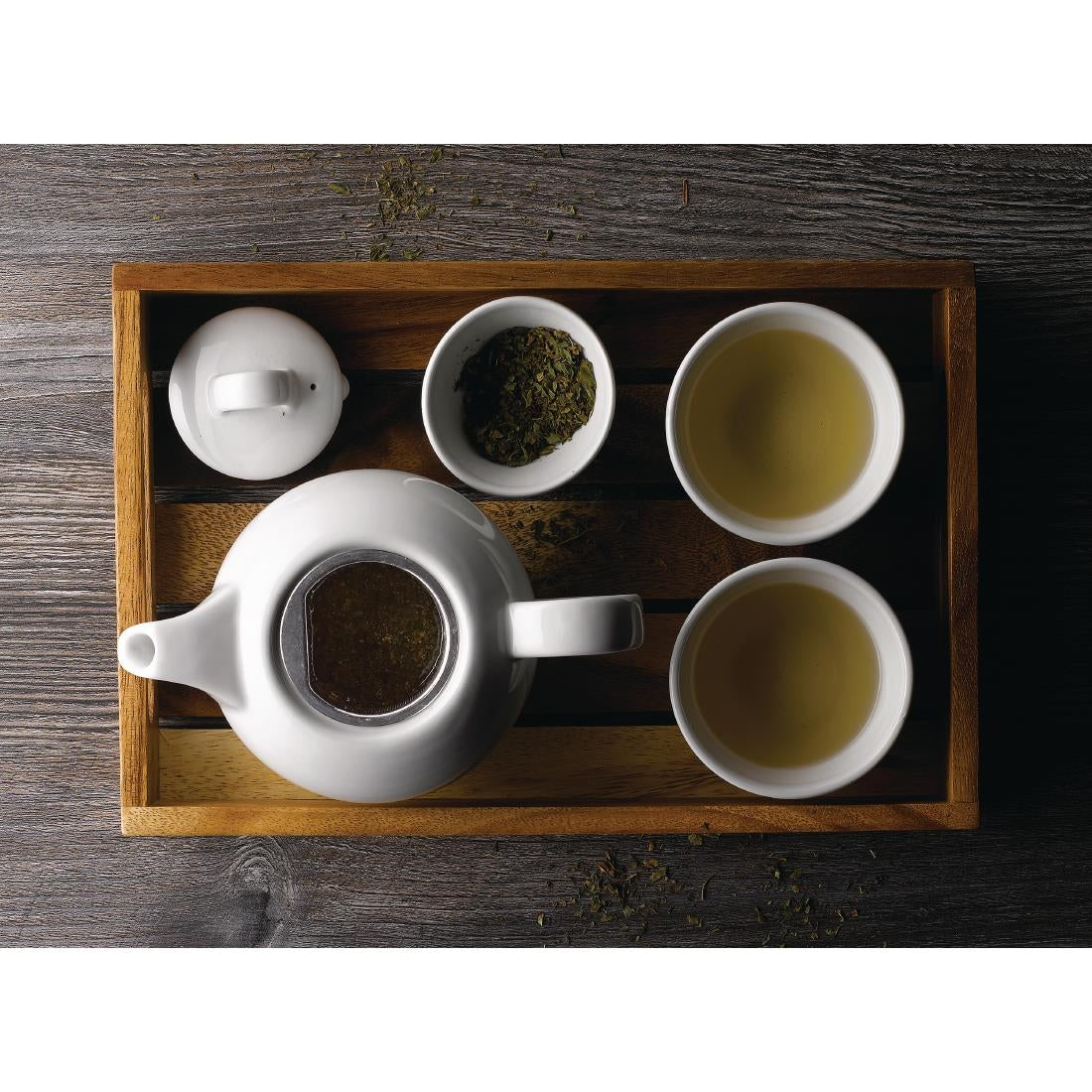 Churchill Profile Dip Pots White 2oz 70mm (12 Pack)