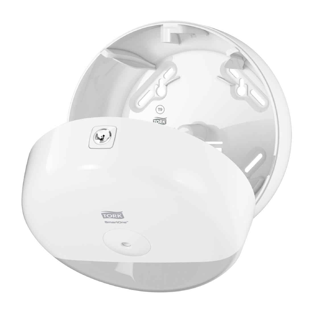 Tork SmartOne Mini Toilet Paper Roll Dispenser White T9