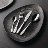 Churchill Studio Prints Raku Triangular Plates Quartz Black 356mm (6 Pack)